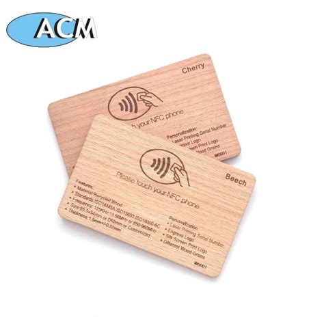 custom wooden rfid card|custom rfid card maker.